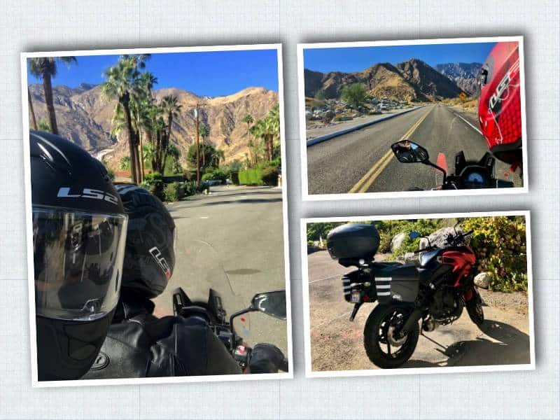 Palm Springs motocyklem
