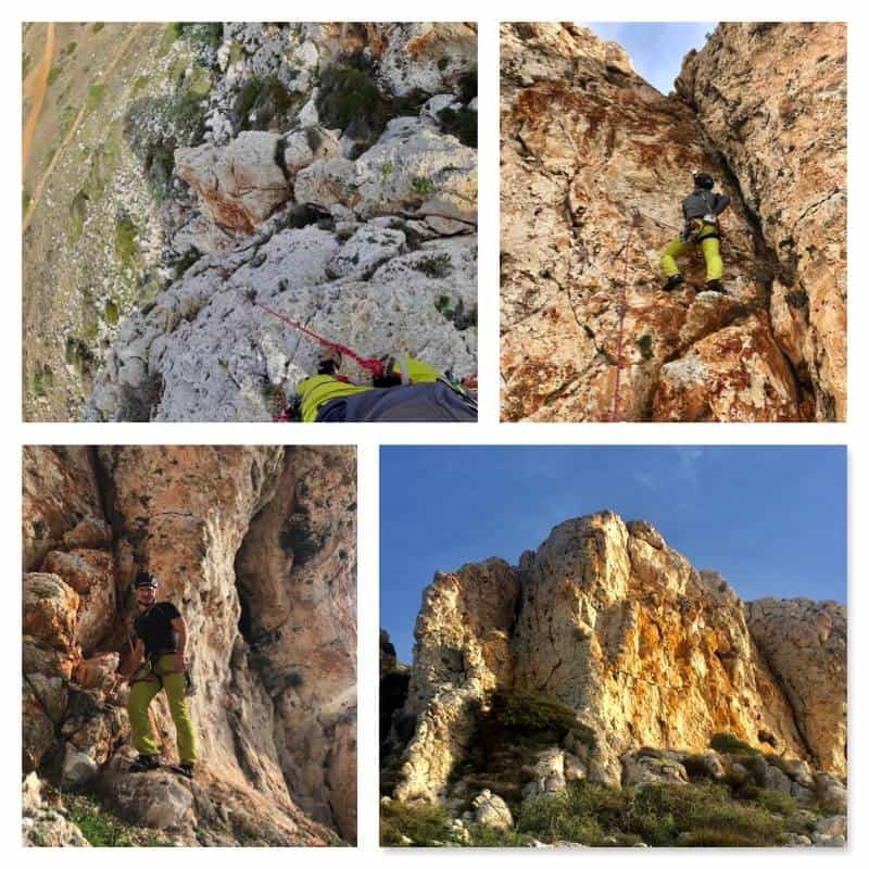 cape greco climbing
