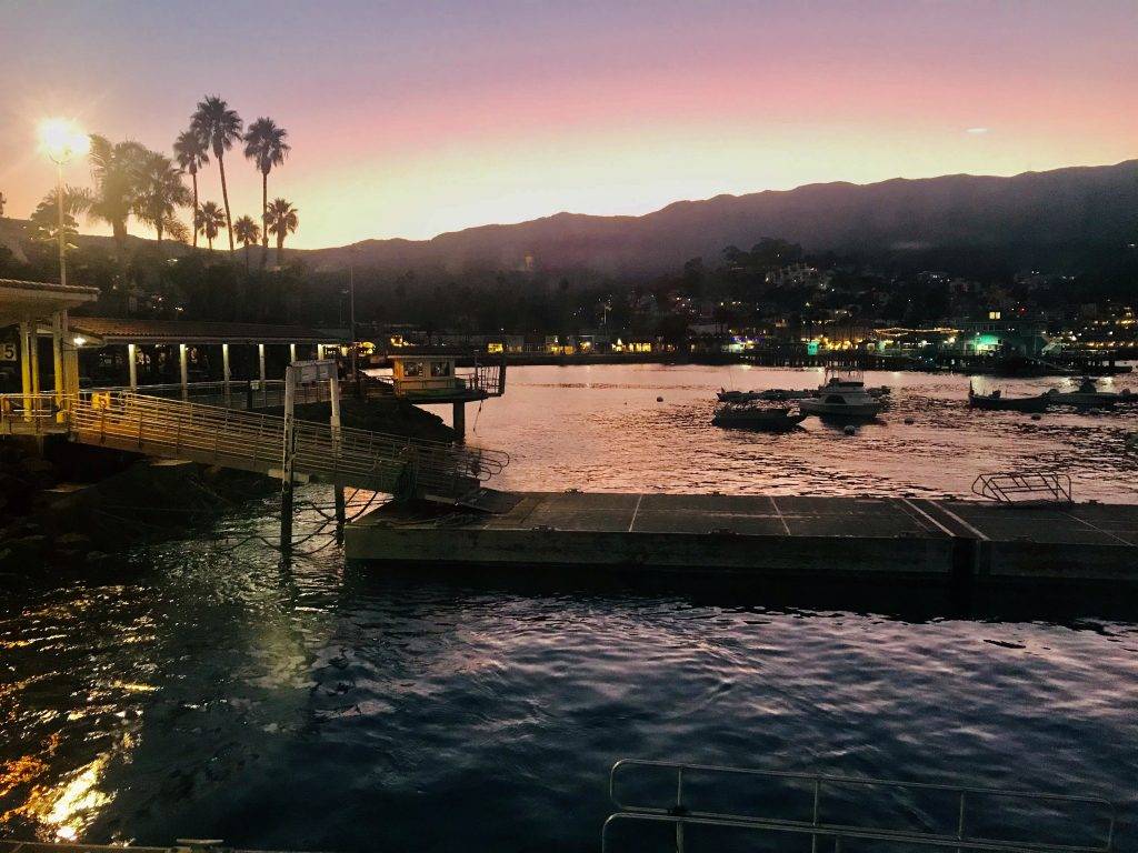 Port w Avalon, Catalina Island